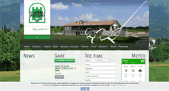 Desktop Screenshot of golfclubcasteldaviano.it